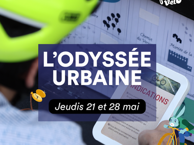 L’Odyssée urbaine, un jeu de plateau géant à vélo